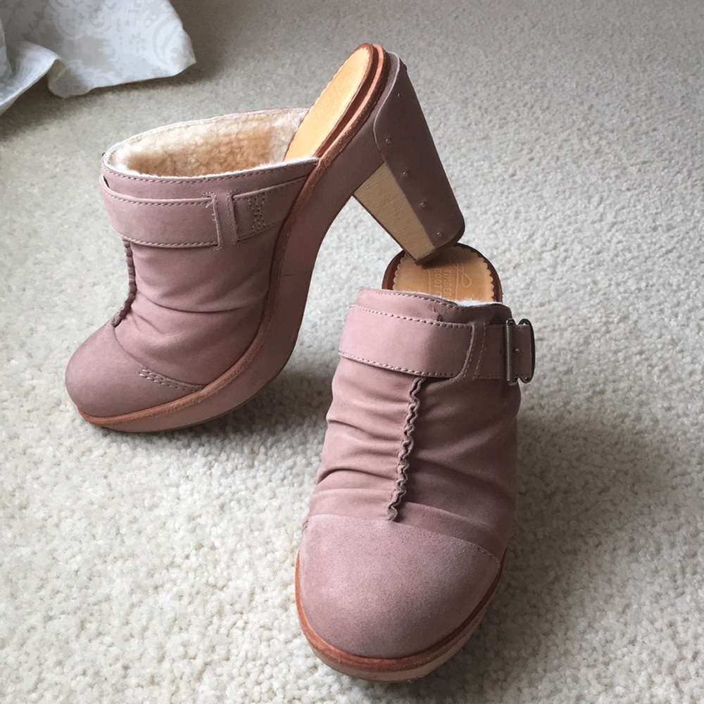 Timberland Pink Boots 8